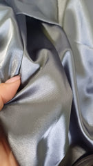 Matase Satinata Gri Mercur MAT1159