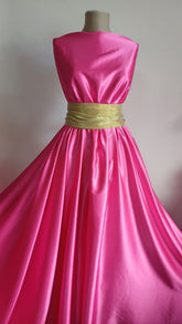 Matase Satinata Texturata Fuxia MAT1355