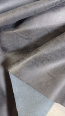 Imitație de piele Neagru spre Gri PIE1009