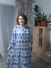 Tipar Rochie cu Volane m36