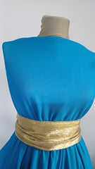 Plasa Elastica Albastru Oceanic model cu pătrățele ELA1361