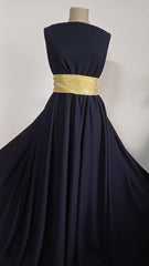 Material Elastic Texturat Bleumarin ELA1360