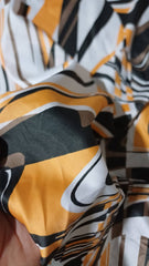 Mătase Satinată Zebra Dreams MAT1237