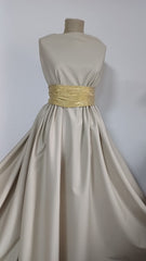 Blug Bej Deschi, Bumbac 98%, Elastan 2% 1246