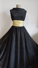 Lurex Negru Argintiu ELA1076