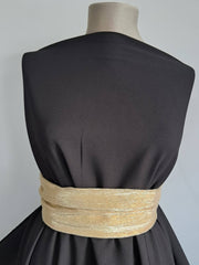 Stofă Neagră Elastica STO1158