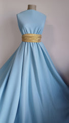 Fleece BABY BLUE , 80% bbc- 20% pes ELA1317