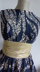 Matase Imprimeu Animal Print Bej/Negru MAT1063