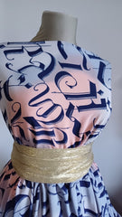 Silky degrade Roz/ Gri MAT1228