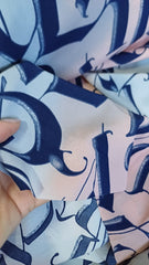 Silky degrade Roz/ Gri MAT1228