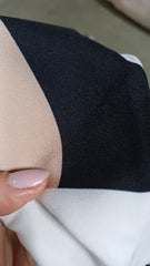 Latina Spandex -Imprimeu Muntele Curcubeu Alb/Negru/Bej STO12408