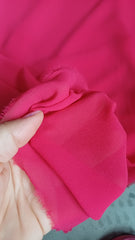 Voal Chifon Rosu Zmeuriu VOAL1222