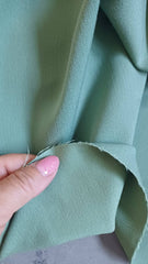 Stofă Verde Salvie Heringbone Spandex STO1045
