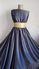 Matase satinată Gri MAT1248