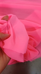 Voal chifon Roz Bombon VOAL1011