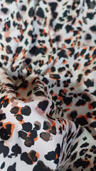 Crep Regal ANIMAL PRINT Ivory/Negru/ Caramiziu VOAL1091