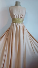 Matase satinata BEJ DESCHIS MAT1138