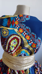 Tesatura Bumbac imprimeu African BBCA1231