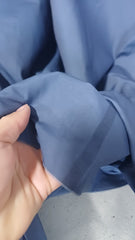 Țesătură mătăsoasă GRI ALBASTRUI, plină din fibre sintetice MAT1397