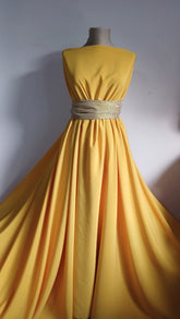 Stofa Crepe Indonezia Galben Mustar STO1106