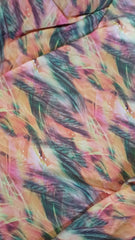 Voal imitatie matase imprimeu Vara Fierbinte VOAL1021