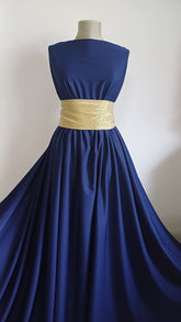 Milano - Mătase Elastică BleumarinMAT1395