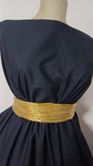 Poplin bumbac Bleumarin BBC1012