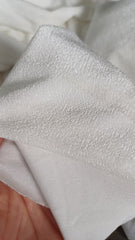 Lycra Texturata Alb ELA1101