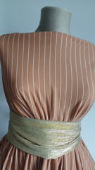 Jerse Tricou Camel cu dungi Albe ELA1204