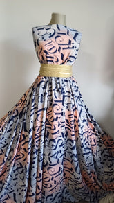 Silky degrade Roz/ Gri MAT1228