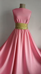 Material Elastic ROZ INTENS, texturat ELA1353