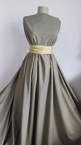 Poplin bumbac Kaki Deschis BBC1005