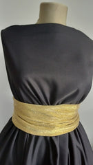 Stofă Englezească Negru spre Gri cu pătrățele STO1354