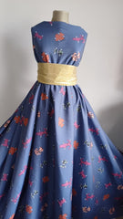 Denim Imprimeu Rochite MAT1327