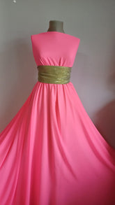 Voal chifon Roz Bombon VOAL1011