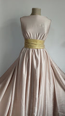 Viscoză satinatată nude – O fibră naturală vegetală 100% VIS1186