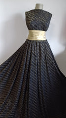 Lurex Negru/Auriu ELA1262