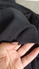 Stofa Neagra cu Puf Catifelat pe fata STO1233