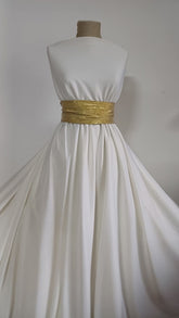 Material tricotat Alb, fluid, elastic TRI1036