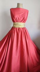 Poplin Bumbac Satinat -Rosu Mac BBC1065