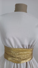 Material tricotat Alb, fluid, elastic TRI1036