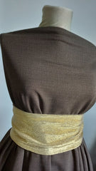 Stofa Cafenie, englezeasca, cu pătrățele, de o calitate foarte bună STO1372