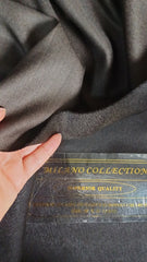 Milano Collection- Stofa elegantă Maron cu doua fețe diferite STO1287