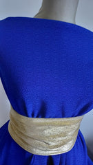 Jacquard Albastru Regal MAT1121