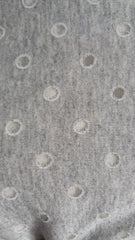 Jersey Gri cu Buline transparente -Viscoza 93% + Elastan 7% ELA1306