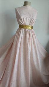 Poplin Bumbac, 100% fibră naturală, Rozaliu cu Picățele Roz/Kaki/Grena BBC1093