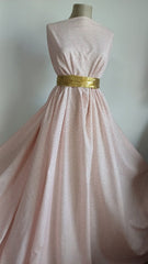 Poplin Bumbac, 100% fibră naturală, Rozaliu cu Picățele Roz/Kaki/Grena BBC1093