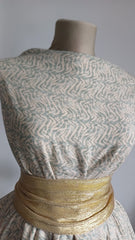 Viscoza Spun Bej Deschis cu Kaky VIS1018