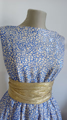 Burn Out- Bleo/Ivory, matase transparenta cu model de matase plină, satinată MAT1384