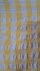 Rayon Alb cu dungi Galbene, amestec fibre vegetale BBC1247